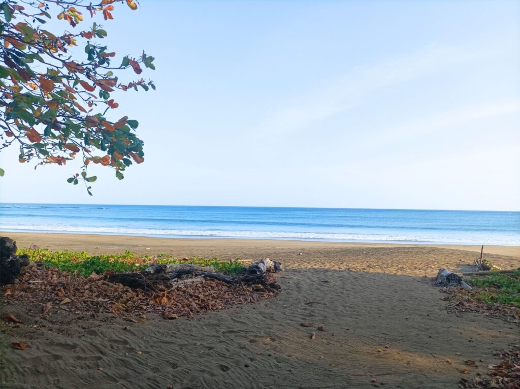 Foto del acceso a la playa